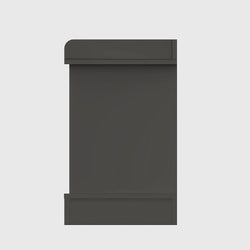 Gfw Kempton Open Shoe Bench Grey For Hallways Storage-Furniture Kingdom