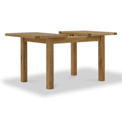 Roseland Furniture Broadway Oak Extendable Table 4 6 Seater-Furniture Kingdom